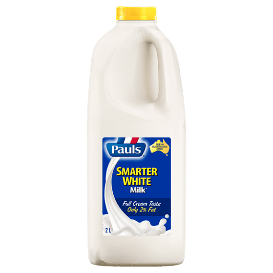 Pauls Smarter White 2 Fat Milk 2L pauls-smarter-white-2-fat-milk-2l
