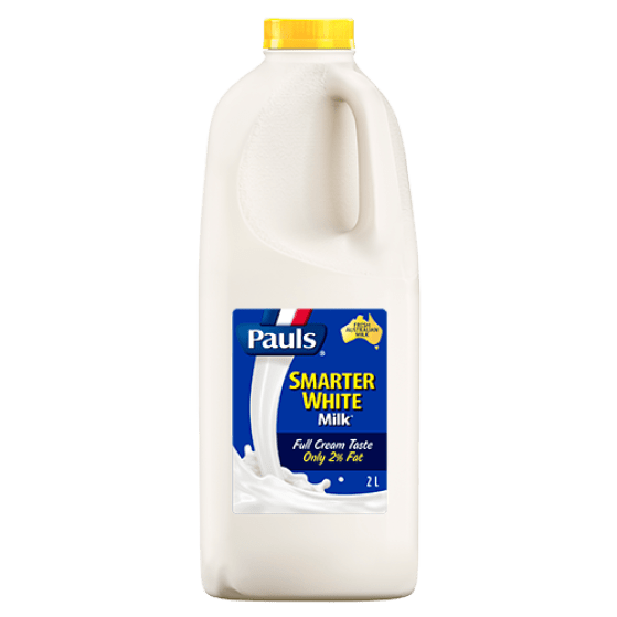 Pauls Milk Smarter White 2 Fat 2L pauls-milk-smarter-white-2-fat-2l